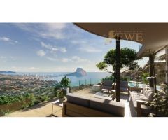 Villa de lujo con vistas panorámicas al mar en Maryvilla - Calpe, Costa Blanca