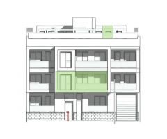 Apartamento nuevo con balcón, lavandería, garaje, trastero y ascensor
