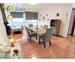 Amplio apartamento con ascensor, garaje, lavandería y trastero