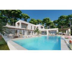 Villa Bela - Obra Nueva de Estilo Moderno Ibicenco en Balcón Al Mar, Jávea
