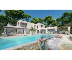 Villa Bela - Obra Nueva de Estilo Moderno Ibicenco en Balcón Al Mar, Jávea