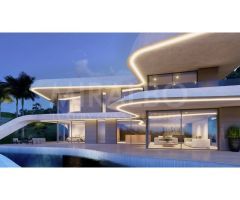 Villa Chronos - Villa moderna, cerca de la Playa con vistas panorámicas