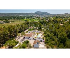 Villa Can Lluca - Finca de estilo ibicenco cerca del Golf de Jávea, Costa