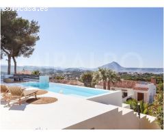 Villa Bach - Reformado de estilo Ibicenco en Balcon Al Mar Jávea, con vistas al