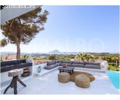 Villa Bach - Reformado de estilo Ibicenco en Balcon Al Mar Jávea, con vistas al