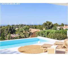 Villa Bach - Reformado de estilo Ibicenco en Balcon Al Mar Jávea, con vistas al
