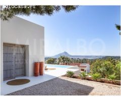 Villa Bach - Reformado de estilo Ibicenco en Balcon Al Mar Jávea, con vistas al