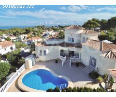 Villa Onda, preciosas vistas a la bahía de Jávea y al Montgó con una buena