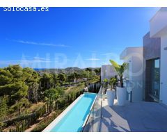 Villa Siana - Moderna Villa construida con vistas íncreibles al Mar.