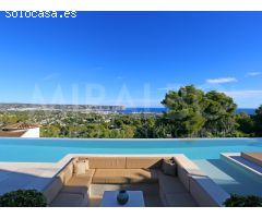 Villa Siana - Moderna Villa construida con vistas íncreibles al Mar.