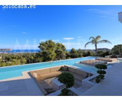 Villa Siana - Moderna Villa construida con vistas íncreibles al Mar.