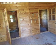 CASA DE MADERA EN GODELLETA!