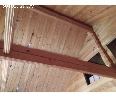 CASA DE MADERA EN GODELLETA!
