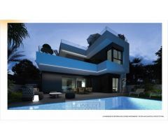 Chalets con piscina privada en Rojales.