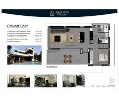 Chalets con piscina privada en Rojales.