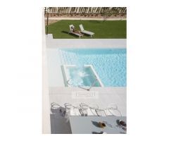 Villas con piscina privada en Altaona Golf & Country Village, Murcia.