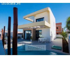 Villas modernas en Los Montesinos.