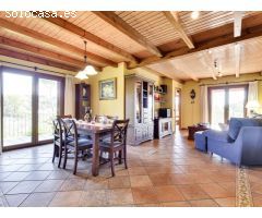 IMPECABLE CHALET DE ESTILO RÚSTICO CON PISCINA
