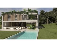 Proyecto villa de lujo con fantásticas vistas al mar y campo de Golf en Bendinat