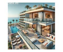 Exclusiva vivienda con vista al mar dentro de un hotel 4 estrellas de 4