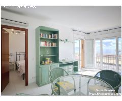 Apartamento en primera linia con vista mar, 1 dormitorio, parking y trastero