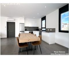 Villa Moderna en Una Planta con Jardín y Piscina Privada