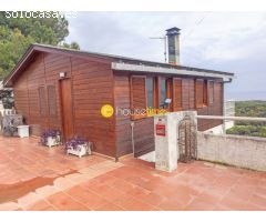Casita de madera en 2 plantas con vistas mar