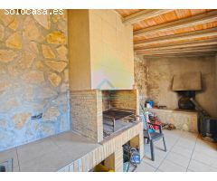 Casa rústica en plena naturaleza con increíbles vistas y privacidad.