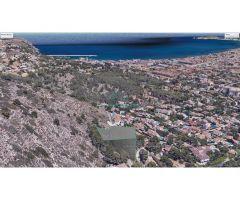 Parcela urbana en el Puchol / Puerto de Javea con impresionante vistas al mar