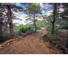 Parcela urbana de 1.200 m2 en las Rotas de Denia con vistas al mar