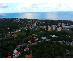 Parcela urbana de 1.200 m2 en las Rotas de Denia con vistas al mar