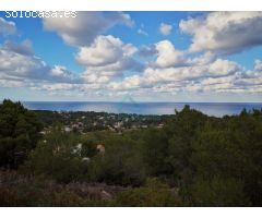 Parcela urbana de 1.200 m2 en las Rotas de Denia con vistas al mar
