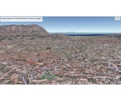 Terreno urbano y construible en Partida Miralbons de Gata de Gorgos