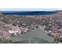 Parcela con vistas al mar en el puerto - Monte Puchol - Corona de Javea