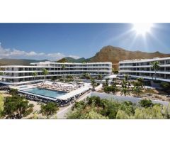 Apartamentos de 2 y 3 dormitorios, con piscina, zonas ajardinadas y vistas