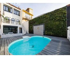 Chalet/casa en Barcelona centro. 4 habitaciones, 3 baños, piscina, chimenea y