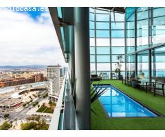 Ático de Ensueño con 4 Dormitorios y Piscina Privada en Paseo García Faria