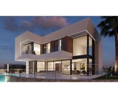 Villa de Lujo en Finestrat: Una Obra Maestra en Construcción con Vistas al Mar