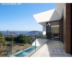 Villa de Lujo en Finestrat: Una Obra Maestra en Construcción con Vistas al Mar
