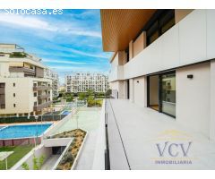Exclusiva vivienda de obra nueva con gran terraza en Playa de San Juan