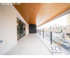 Exclusiva vivienda de obra nueva con gran terraza en Playa de San Juan