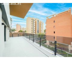 Exclusiva vivienda de obra nueva con gran terraza en Playa de San Juan