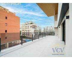 Exclusiva vivienda de obra nueva con gran terraza en Playa de San Juan