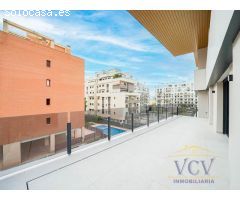 Exclusiva vivienda de obra nueva con gran terraza en Playa de San Juan