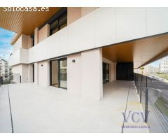 Exclusiva vivienda de obra nueva con gran terraza en Playa de San Juan