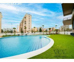 Exclusiva vivienda de obra nueva con gran terraza en Playa de San Juan