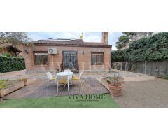 CHALET INDEPENDIENTE TODO EXTERIOR EN UNA SOLA PLANTA Y BUHARDILLA, CON 18