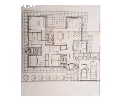 Chalet INDEPENDIENTE TODO EN UNA SOLA PLANTA de 4 habitaciones, con piscina