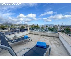 Dúplex en alquiler en Puerto Pollensa - Primera línea con vistas al mar