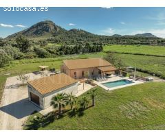 Espectacular finca rústica bioclimática con dos viviendas y piscina en Alcúdia